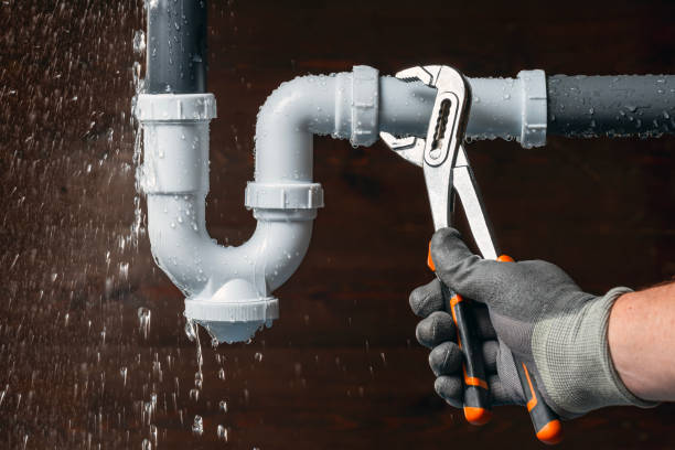Professional Drain Cleaning technician working in Clayton, NC
